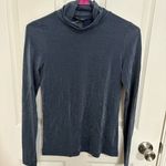 Club Monaco  Shiny Roll Turtle Neck Long Sleeve Photo 0