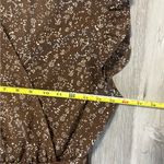 Chic Brown Floral Maxi Dress Photo 4