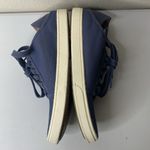 Olukai  Women’s Sz 8.5 Sneakers Pehuea Li Blue Lace Up Comfort Shoes Fold Down Photo 4