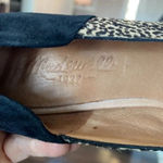 Madewell  The Maddie Heels Speckle Leopard Calf Hair RARE Women’s size 7.5 Pumps Photo 9