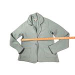 Pendleton Women's Wool Blend One Button Blazer Jacket - Light Blue, Pockets Photo 7