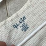 Brandy Melville Tshirt floral thermal waffle knit womens Cream (one size) pajama Photo 1