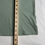 Madewell  Crew Neck TShirt Sage Green Size Medium 100% Supima Cotton Short Sleeve Photo 3