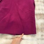 Talbots  100% Wool Blazer Sz 4 Pink Purple Soft Swing Coat Jacket Career Classic Photo 7