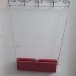 Expressions NYC purse bag jewelry strap clutch in pink size OS one size. Photo 0