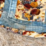 Vintage 1970s terry cloth handmade bag Blue Photo 6