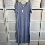 Outerknown  Neptune Tee Dress in Blue Photo 1