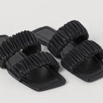H&M Square toe vegan leather sandals Photo 0