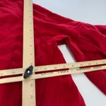 MOTH Dress Womens Medium Cherry‎ Red Chester Bell Sleeve Sweater Anthropologie Photo 8