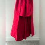 Hutch Red Straplesss High Low Bubble Gown 6 Photo 9