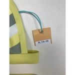 Kona Sol New  Striped 2 Piece Bikini Swimsuit Womens 2X Bottom XL Triangle Top Photo 3