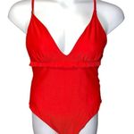 Old Navy  red with ruffle one piece swimsuit! New Photo 0
