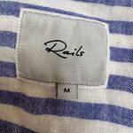 Rails  Sydney Long Sleeve Button Down Shirt in Boracay Stripe size Medium $148 Photo 7