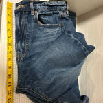 American Eagle  Pants Women Size 8 Reg Blue Denim Jean Super High Rise Baggy Wide Photo 6