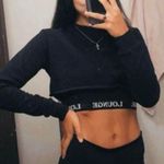 Lounge  Apparel Cropped Crewneck Photo 3