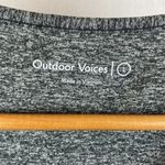 Outdoor Voices  Gray Sleeveless Soft Athletic Sport Tank Top L Photo 4