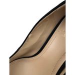 Vince Camuto Pump Heels Womens Size 8 Black Leather Dark Academia Career Evening Photo 11