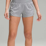 Lululemon  Hotty Hot High-Rise 2.5 Inch Shorts, Rhino Grey, Size 2 Photo 0