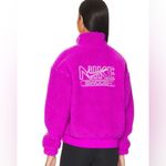 Nike NSW Swoosh Plush Jacket in Vivid Purple & Pink Oxford Coat NWT Size… Photo 2