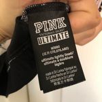 PINK - Victoria's Secret Black and White Victoria’s Secret PINK Logo Sports Bra Size M Photo 3