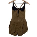 Free People Movement Righteous Runsie Tea Leaves Brown One Piece Romper Sz S Photo 1