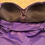 Croft & Barrow  Body Sculpting One Piece Swim Suit eggplant size 22W ruched Photo 13