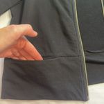 Ann Taylor  Black Full Zip Lightweight‎ Jacket 3/4 Length Sleeves Pockets Size M Photo 5