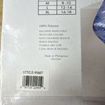 Olga Pajama Set Womens Medium Green Solid Short Sleeve Shirt Striped Satin Pants Photo 4