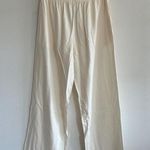 SKIMS Cotton Jersey Wide Leg Pant in Marble, Size Small Photo 8