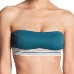 Dolce Vita Sporty Bandeau Bikini Ribbed Top Size L Photo 0