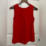 West Kei  Women’s Red V-Neck Sleeveless Flowy Top Size XS Photo 1