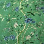 NWT Samantha Pleet Passion Mini in Green Wallpaper Floral Print Dress 10 Photo 2