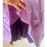 J.Crew Babydoll 100% Silk Party Dress in Lavender Purple Tulle Underskirt sz. 4 Photo 5