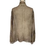 Sundance YAUVAN Sheer Gauze Embroidered Waterfall Cardigan Cover Up Photo 4