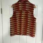 Christopher & Banks  Tan‎ And Orange Vest Photo 1