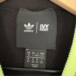 Ivy Park x Adidas netted Jersey crop top Short sleeve crew neck black orange L Photo 5