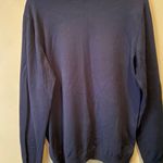 ZARA Crewneck Navy Blue  Sweater Photo 0
