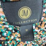 JM Collection Colorful Speckled Blouse Medium Photo 3