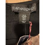 Cynthia Rowley  Sequin Spooky Pullover Halloween Top Size Large NWT Black Orange Photo 5