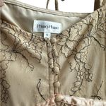 Privacy Please  Lace Ruffle Crop Top Blouse Puff Sleeve Romantic Size Small Photo 6