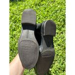 Tommy Hilfiger  Riding Style Boots Black Faux Leather and Wool Size 8 Photo 5