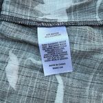 Wonderly  Gray Grey Pink Floral Peasant Blouse Shirt Top Womens Size XL New Photo 8