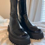 Seychelles  Patent Leather Lug Sole Boots 6.5 Photo 1
