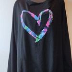 MagicMK Heart Women’s 80s 90s oversized shirt size 2XL. Photo 0