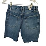 Good American 90s Icon High Waist Bermuda Shorts Style GNICO235T Size 26 NWT Photo 2