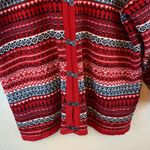 Fashion Bug  women’s cardigan sz XXL holiday Christmas Scandinavian 90s vintage Photo 3
