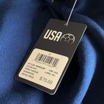 NWT USA FLAG SWEATSHIRT HOODIE MEDIUM NAVY Blue Photo 5