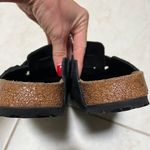 Birkenstock FREE SHIPPING Leather Suede Clogs Size38 Photo 2