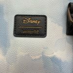 Lounge Fly  Disney Mulan Watercolor Satchel / Tote Bag, White, Blue, Pink Photo 1