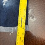 Ariya Jeans Distressed Blue Ankle Cropped Jeans Photo 5